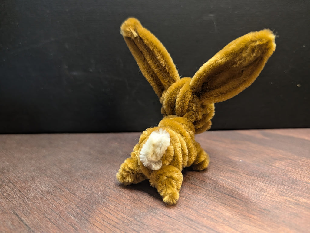 Handmade Pipe Cleaner Bunny — Made to Order — Choose Your Color — Cottagecore Desk Decor